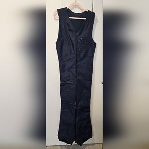 Vintage Roffe Skiwear Navy Blue bib ski suit Women’s Size small